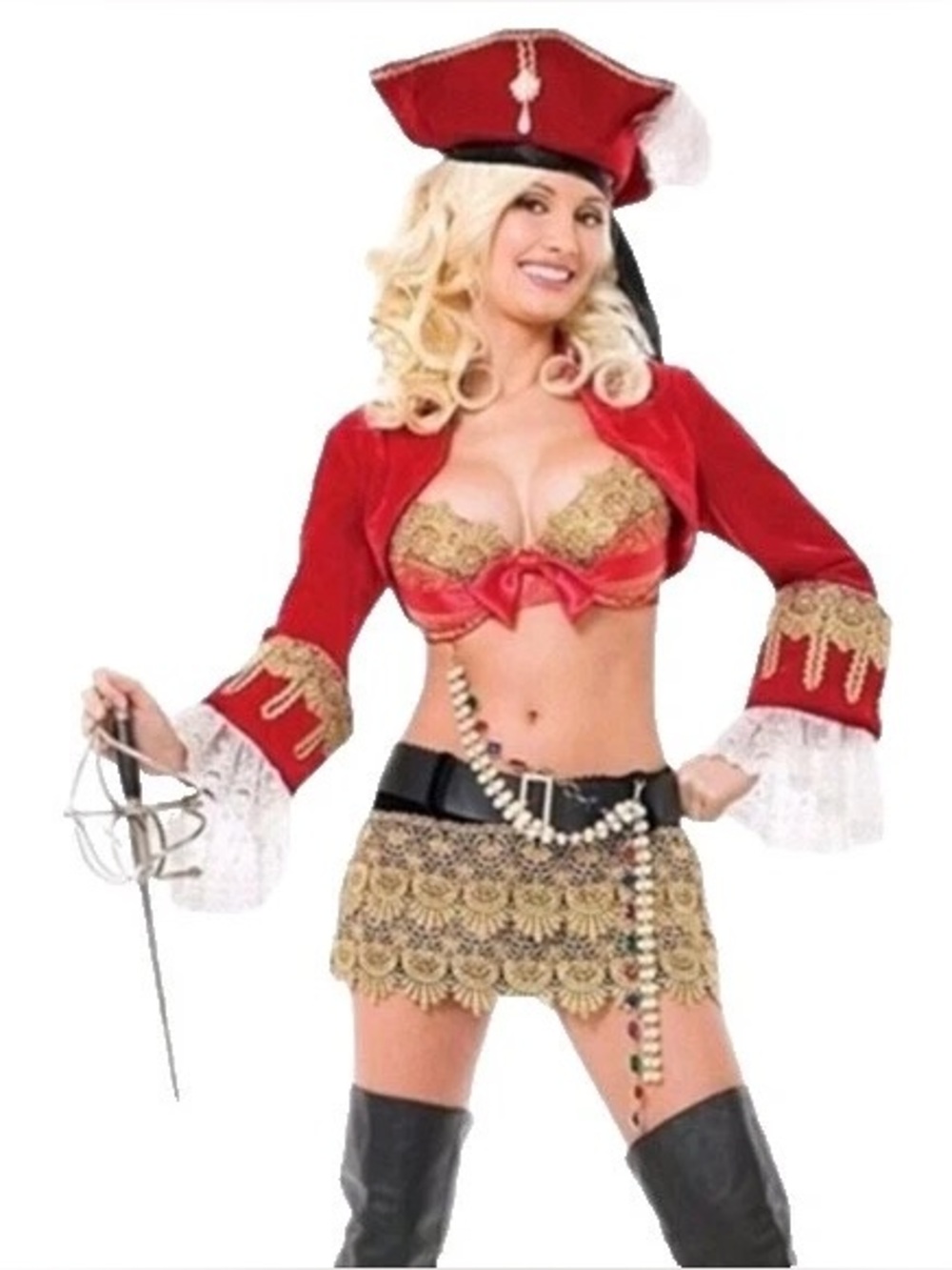 Vintage Y2K Playboy Costume Collection — "Scandalous Pirate" Set NWOT